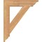 Ekena Millwork Traditional Traditional Smooth Bracket, Western Red Cedar, 3 1/2"W x 20"D x 24"H BKT04X20X24TRA01SWR - alternate 2
